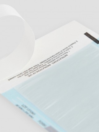 Bolsa pelable con autocierre